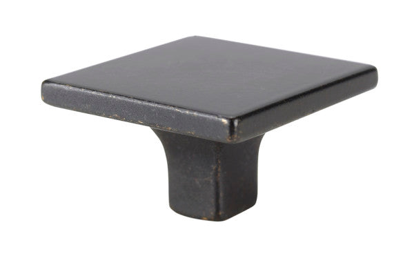 TOPEX DECORATIVE CABINET HARDWARE SMALL SQUARE KNOB - cabinetknobsonline