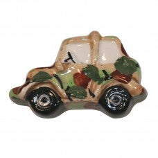 Nifty Nob ATV Army Vehicle Cabinet Knob-Green Camouflage - cabinetknobsonline