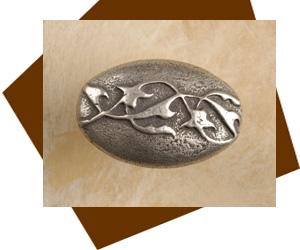 Anne At Home  Lyric Cabinet Knob-Large - cabinetknobsonline