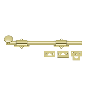 Deltana Architectural Hardware Bolts 12" Surface Bolt, HD each - cabinetknobsonline