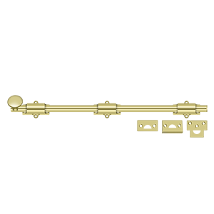 Deltana Architectural Hardware Bolts 18" Surface Bolt, HD each - cabinetknobsonline