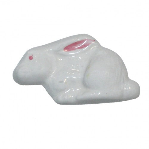 Nifty Nob Bunny Cabinet Knob-Facing Left - cabinetknobsonline