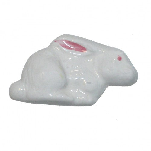 Nifty Nob Bunny Cabinet Knob-Facing Right - cabinetknobsonline