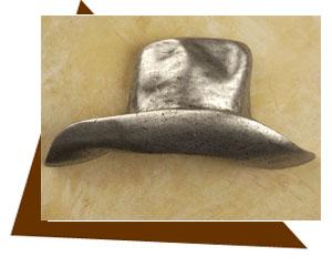 Anne at Home Large Hat Cabinet Knob - cabinetknobsonline