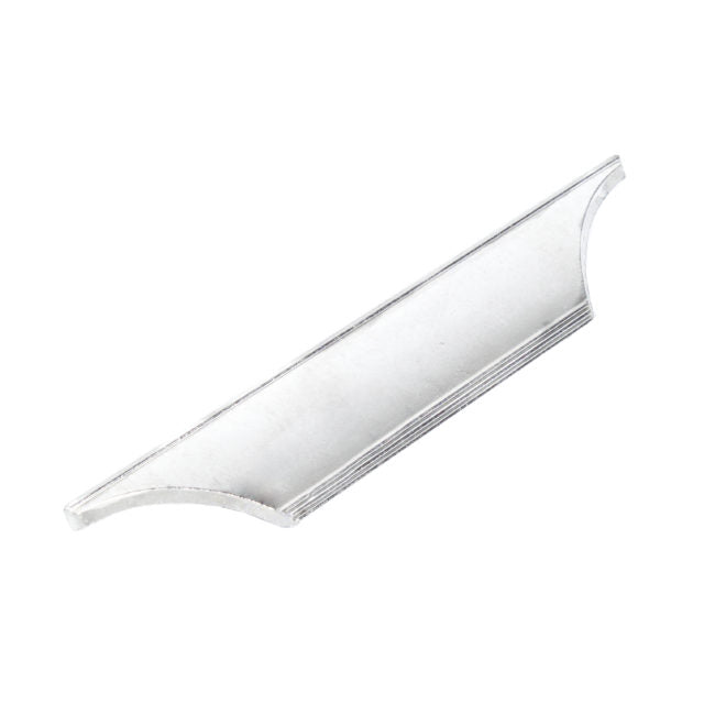 Century Cabinet Hardware Marquise - Zinc Die Cast Pull, 128mm cc in Polished Nickel Aged - cabinetknobsonline