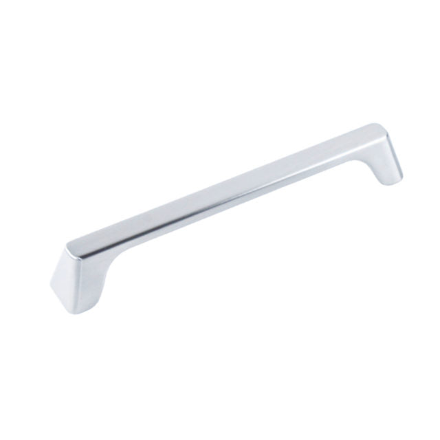 Century Cabinet Hardware Raw Authentic - Zinc Die Cast Pull 160mm cc in Brushed Nickel - cabinetknobsonline