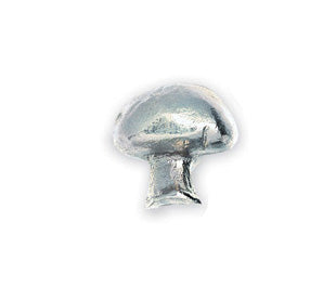 Michael Aram Vegtable Series Nickel Mushroom Cabinet Knob - cabinetknobsonline