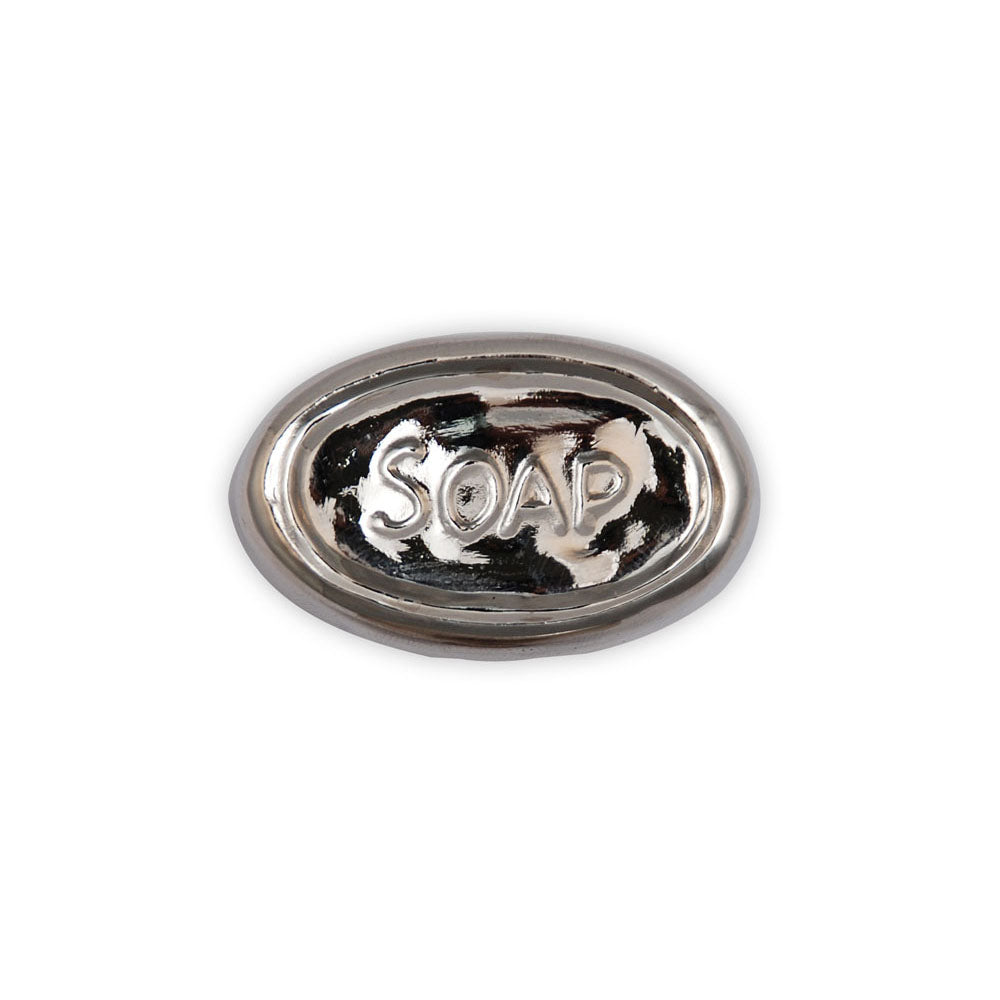 Michael Aram Silver Tone Soap Knob Cabinet knob - cabinetknobsonline
