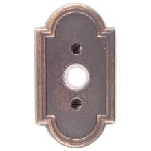Emtek Door Hardware Tuscany Bronze Door Bell with Plate and Button # 11 Rosette - cabinetknobsonline