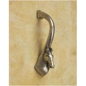 Anne at Home  Horse Headlines  Cabinet Pull-Right - cabinetknobsonline