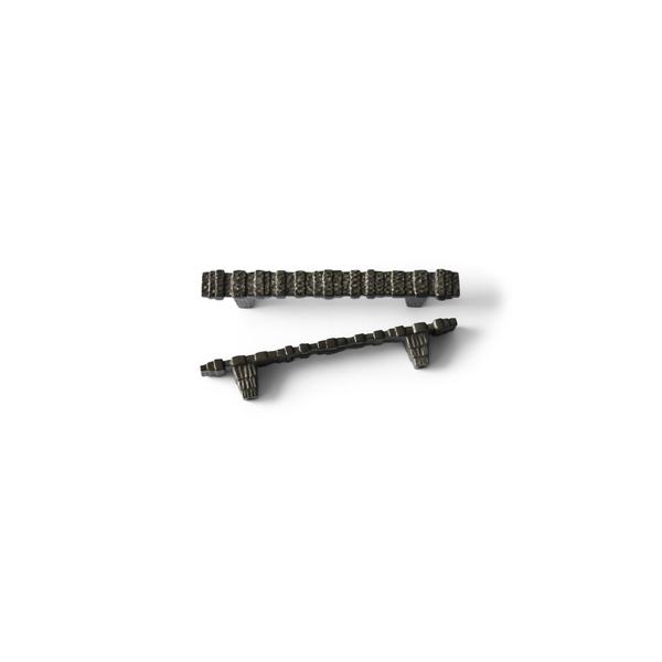 MICHAEL ARAM OXIDIZED GOTHAM CABINET PULL 4" CC-PRICED EACH - cabinetknobsonline