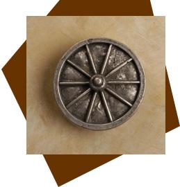 Anne At Home Wagon Wheel Cabinet Knob-Medium - cabinetknobsonline