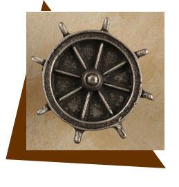 Anne At Home Captain's Wheel Cabinet Knob - cabinetknobsonline