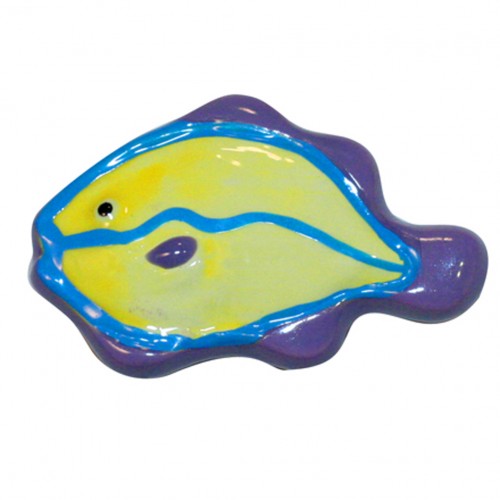 Nifty Nob Tropical Fish Cabinet Knob-Facing Left - cabinetknobsonline