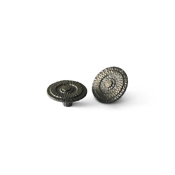 MICHAEL ARAM LARGE GOTHAM OXIDIZED CABINET KNOB - cabinetknobsonline