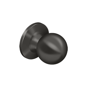 Deltana Architectural Hardware Residential Locks: Home Series Round Knob Dummy each - cabinetknobsonline