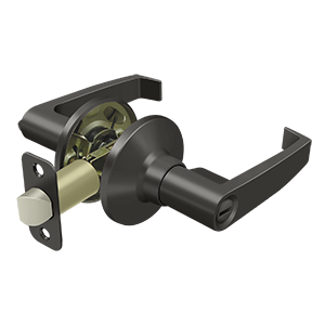 Deltana Architectural Hardware Residential Locks: Home Series Linstead Lever Privacy each - cabinetknobsonline
