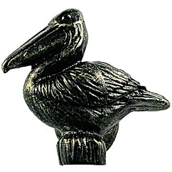 Sierra Lifestyles - Big Sky Cabinet Hardware Pelican Knob - Bronzed Black - cabinetknobsonline