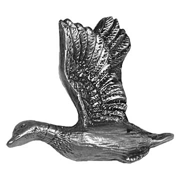 Sierra Lifestyles - Big Sky Cabinet Hardware Mallard Knob - Pewter - cabinetknobsonline