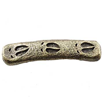 Sierra Lifestyles - Big Sky Cabinet Hardware Big Game Track Pull - Antique Brass - cabinetknobsonline