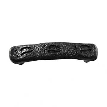 Sierra Lifestyles - Big Sky Cabinet Hardware Big Game Track Pull - Black - cabinetknobsonline