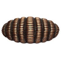 Big Sky Hardware-Bee Hive Cabinet Knob Antique Brass - cabinetknobsonline