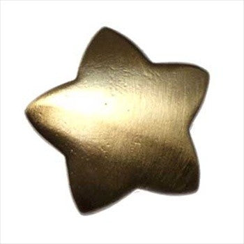 Big Sky Hardware-Kids Star Cabinet Knob Antique Brass - cabinetknobsonline