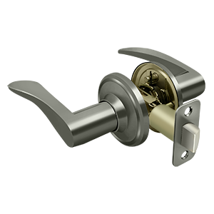 Deltana Architectural Hardware Residential Locks: Home Series Trelawny Lever Passage Right Hand each - cabinetknobsonline