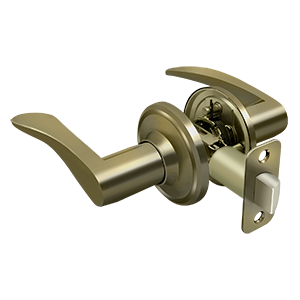 Deltana Architectural Hardware Residential Locks: Home Series Trelawny Lever Passage Right Hand each - cabinetknobsonline