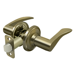 Deltana Architectural Hardware Residential Locks: Home Series Trelawny Lever Passage Left Hand each - cabinetknobsonline