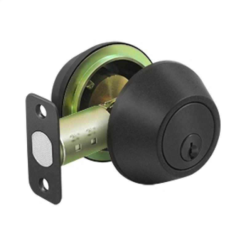 Deltana Architectural Hardware Residential Locks: Home Series Double Cylinder Deadbolt, KA2 Heavy Duty each - cabinetknobsonline
