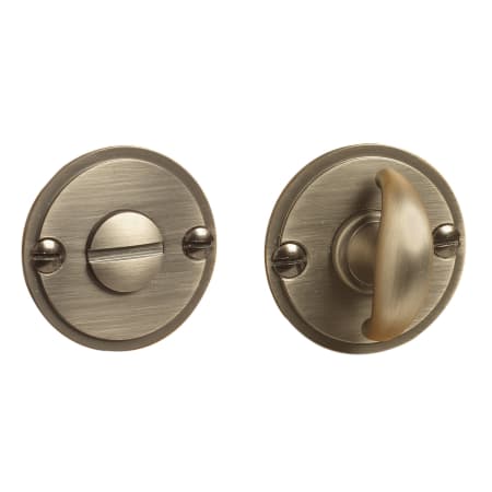 Emtek Door Hardware Brass Thumbturn Privacy Lock Use with Brass Passage - cabinetknobsonline