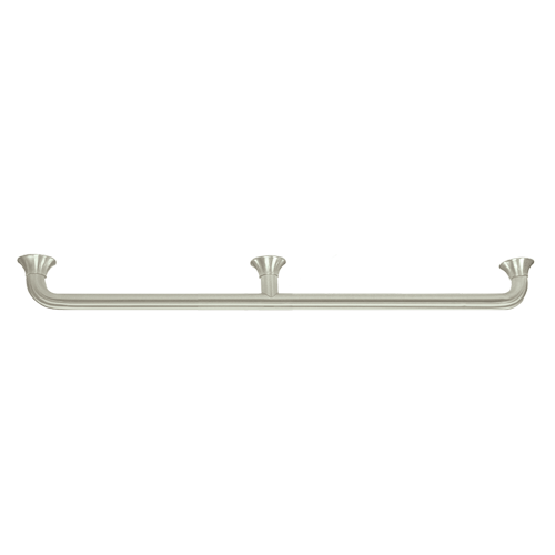 Deltana Architectural Hardware Bathroom Accessories 36" Grab Bar w-Center Post, 88 Series each - cabinetknobsonline