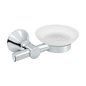 Deltana Architectural Hardware Bathroom Accessories Soap Holder Dish-Glass 88 Series each - cabinetknobsonline