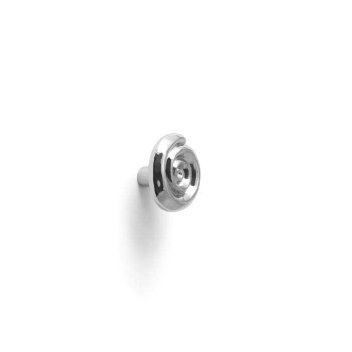 Michael Aram Silver-Tone Swirl Cabinet Knob - cabinetknobsonline