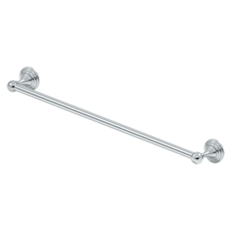 Deltana Architectural Hardware Bathroom Accessories 30" Towel Bar Classic, 98C Series each - cabinetknobsonline