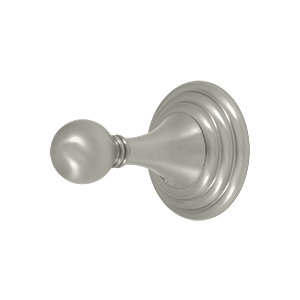 Deltana Architectural Hardware Bathroom Accessories Single Robe Hook Classic, 98C Series each - cabinetknobsonline