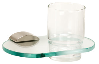 Alno Decorative Hardware 'Creations' TUMBLER HOLDER W-GLASS - cabinetknobsonline