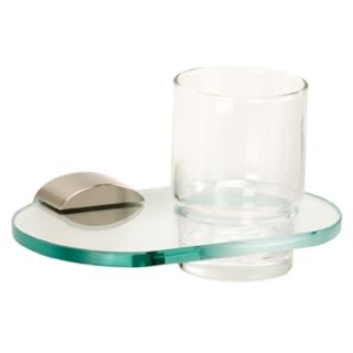 Alno Decorative Hardware 'Creations' TUMBLER HOLDER W-GLASS - cabinetknobsonline