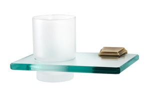Alno Decorative Hardware 'Creations' TUMBLER HOLDER W-TUMBLER - cabinetknobsonline