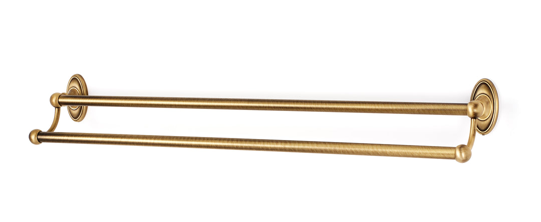 Alno Decorative Hardware 'Creations' 30" DOUBLE TOWEL BAR - cabinetknobsonline
