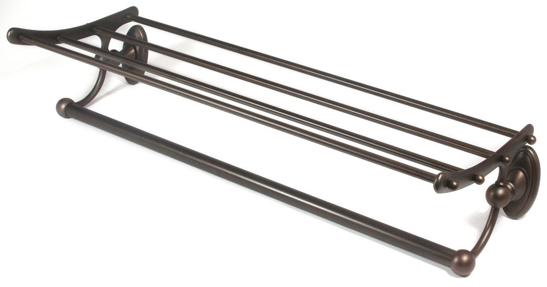 Alno Decorative Hardware 'Creations' 24" TOWEL RACK W-BAR - cabinetknobsonline