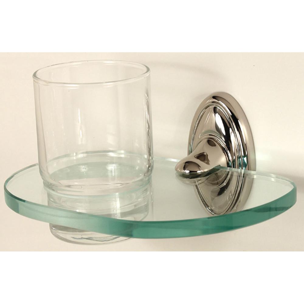 Alno Decorative Hardware 'Creations' TUMBLER HOLDER W- TUMBLER - cabinetknobsonline