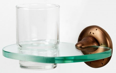 Alno Decorative Hardware 'Creations' TUMBLER HOLDER W-TUMBLER - cabinetknobsonline
