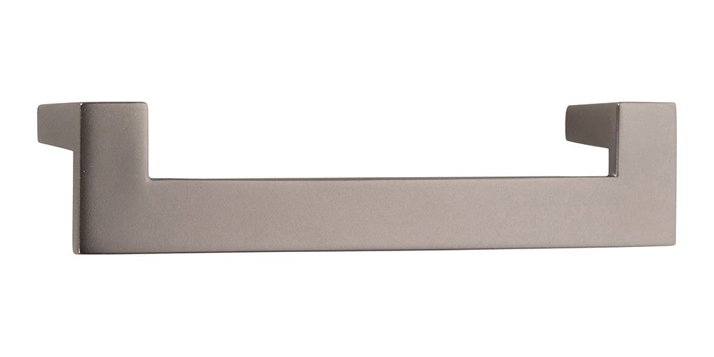 ATLAS HOMEWARES CABINET HARDWARE U-TURN PULL 128 MM CC SLATE - cabinetknobsonline