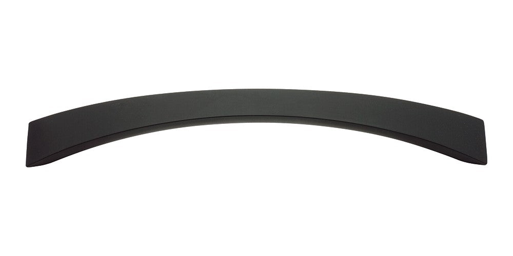 ATLAS HOMEWARES CABINET HARDWARE SLEEK PULL 160 MM CC MATTE BLACK - cabinetknobsonline