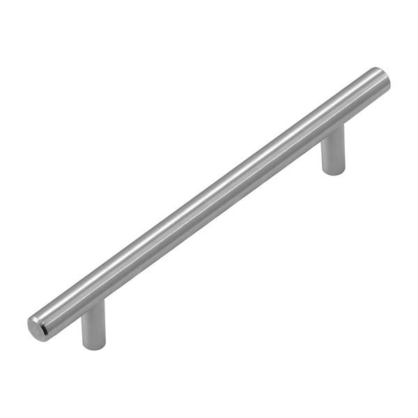Belwith-Keeler Cabinet Hardware  Contemporary Bar Pulls Collection Pull 128 Millimeter Center to Center Stainless Steel Finish - cabinetknobsonline