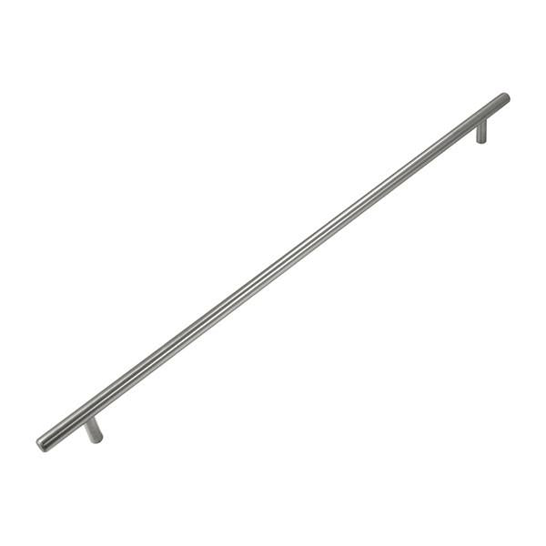 Belwith-Keeler Cabinet Hardware Contemporary Bar Pulls Collection Pull 480 Millimeter Center to Center Stainless Steel Finish - cabinetknobsonline