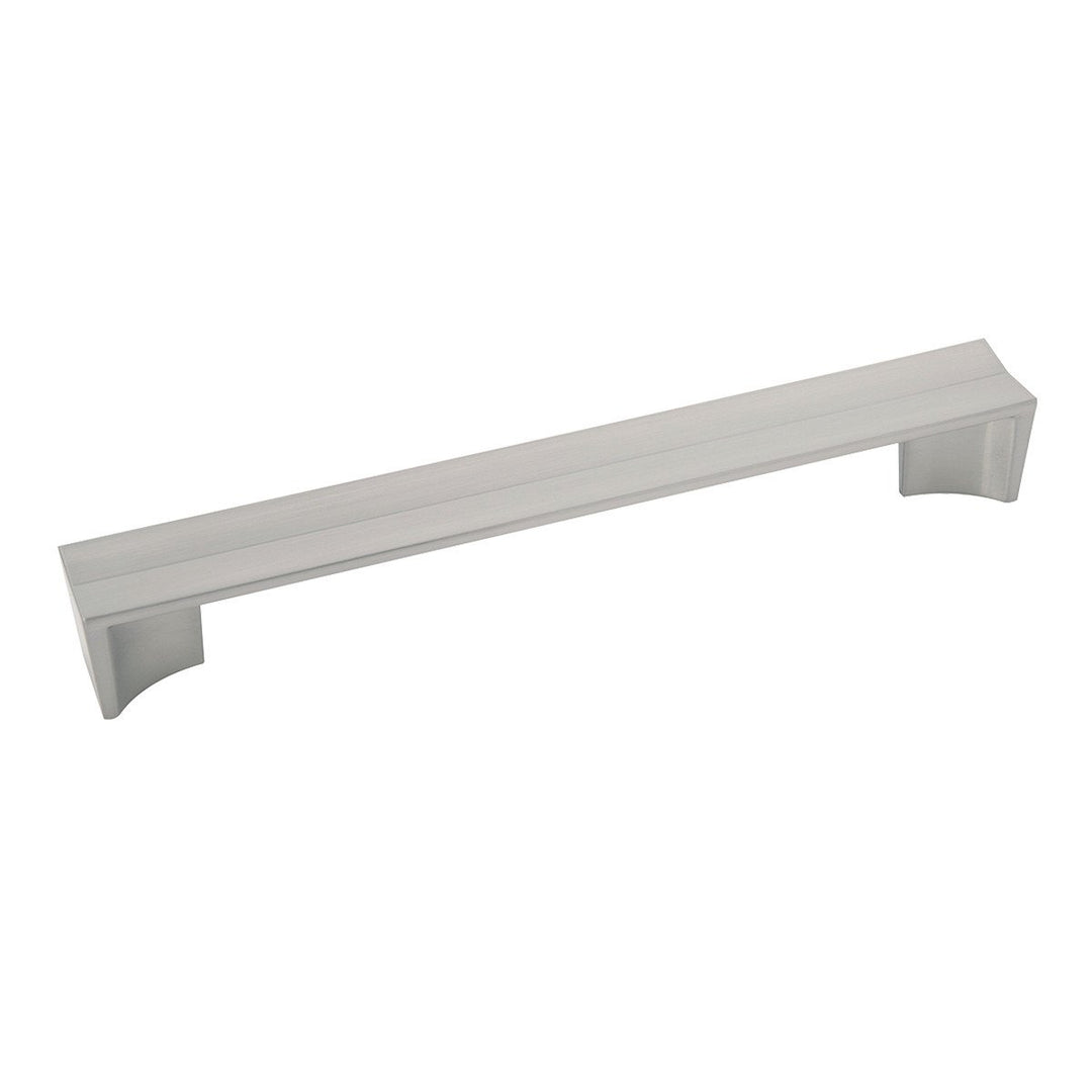 Belwith-Keeler Cabinet Hardware Avenue Collection Pull 192 Millimeter Center to Center Satin Nickel Finish - cabinetknobsonline