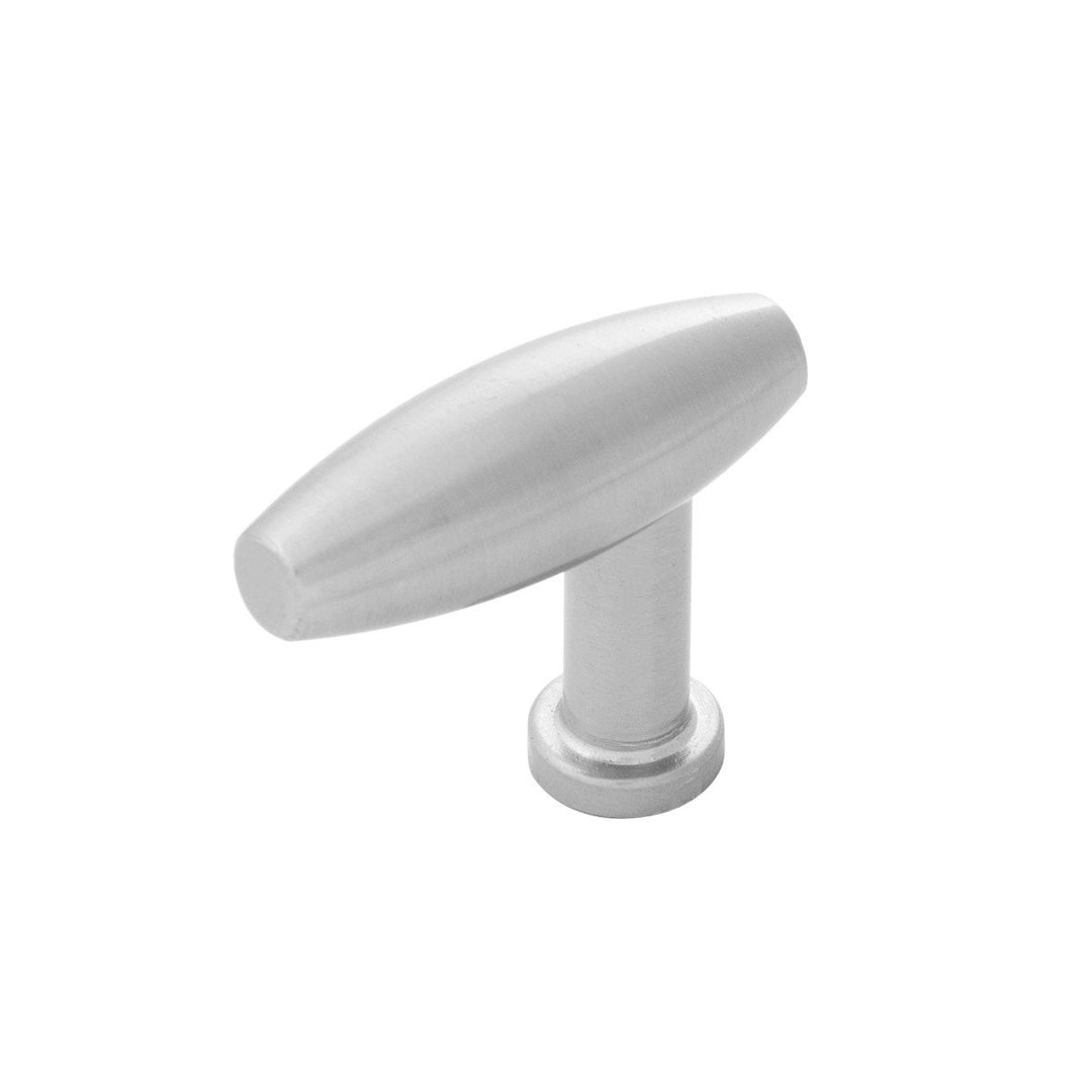 Belwith-Keeler Cabinet Hardware Wexler Collection Knob 1-1-2 Inch X 1-2 Inch Stainless Steel Finish - cabinetknobsonline